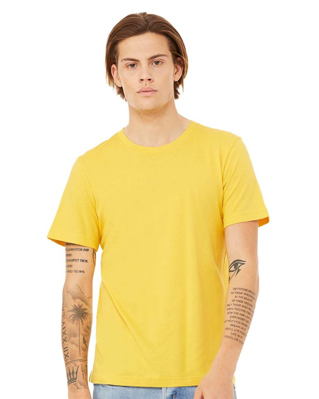 BELLA+CANVAS® Soft Jersey Cotton Crew Neck Short Sleeve Tee for Everyday Wear, Casual Style & Comfort Unisex Cotton T-Shirt